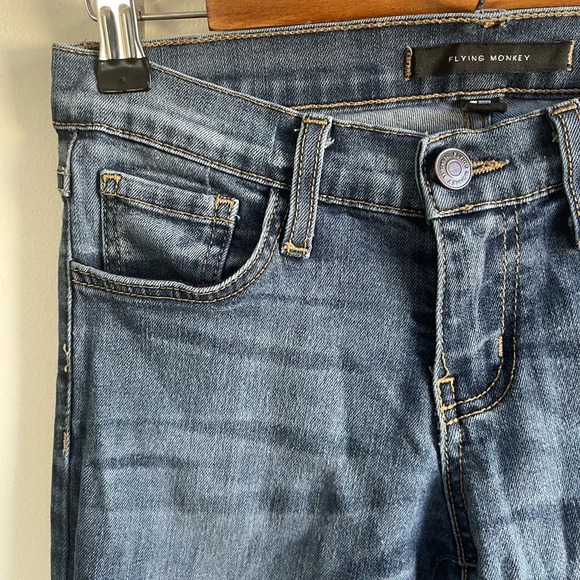 Flying Monkey Low Rise Skinny Jeans, size 25 - Picture 2 of 9